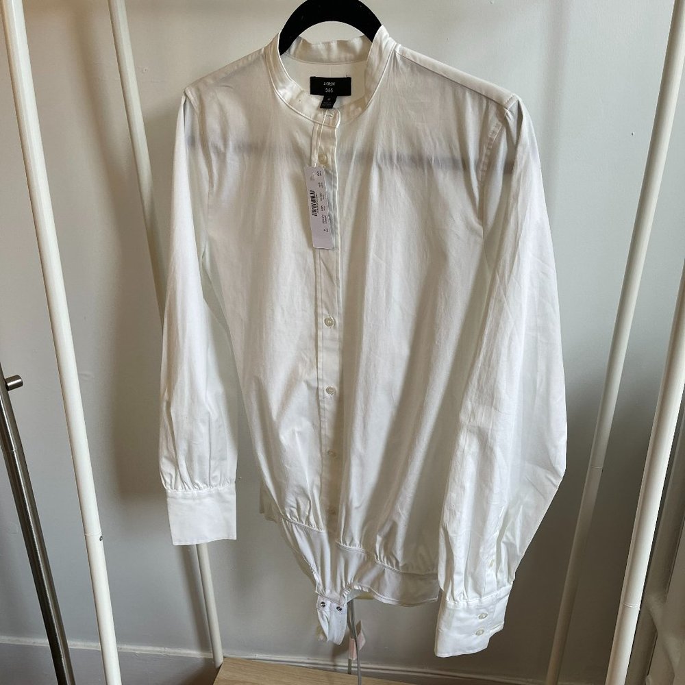 NWT J Crew 365 Dress Shirt Body Suit